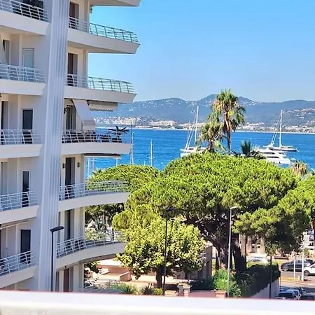 公寓 New Floor Avec Vue Mer, Croisette A Palm