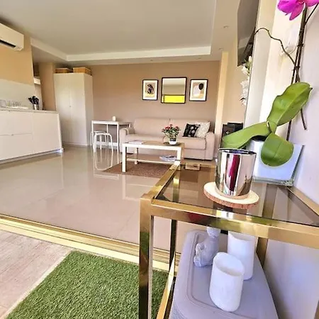 New Floor Avec Vue Mer, Croisette A Palm 公寓 戛纳